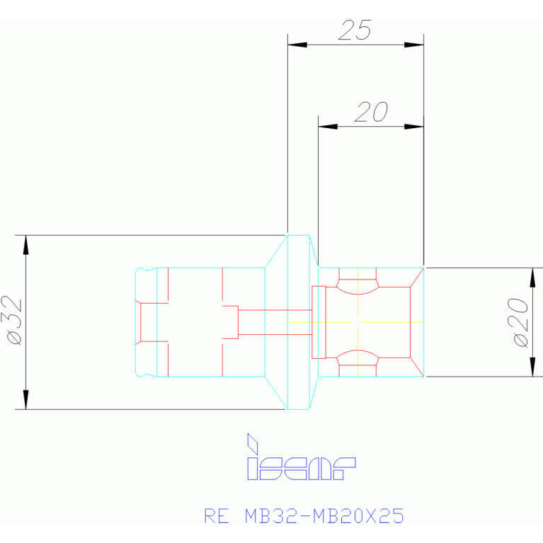 RE MB32-MB20X25