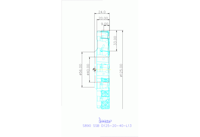 S890 SSB D125-20-40-L13
