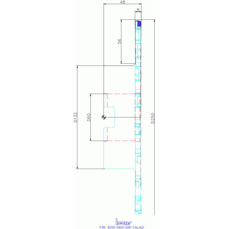 FDN D250-0810-60R-CALN12