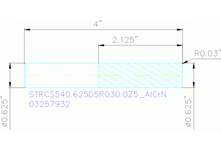 STRCS540.625D5R030.0Z5 ALCRN