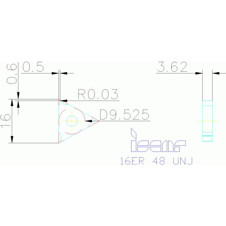 16ER 48 UNJ IC908