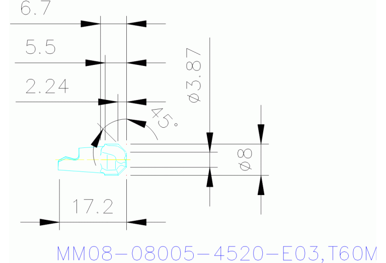 MM08-08005-4520-E03 T60M