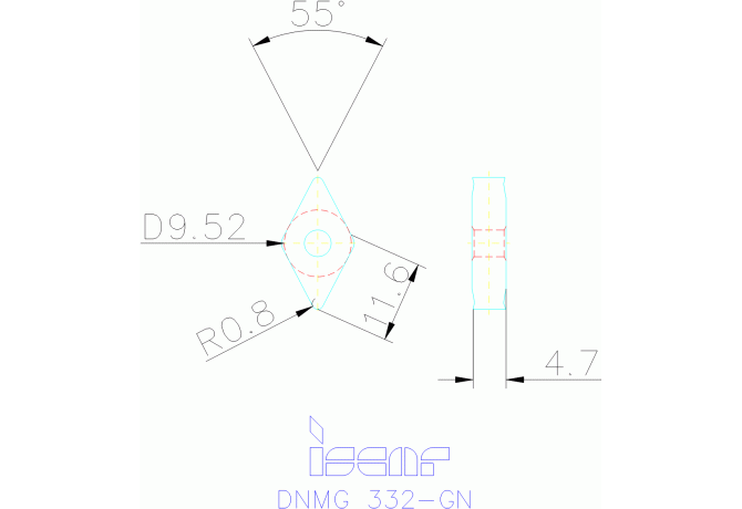 DNMG 110408-GN IC8250