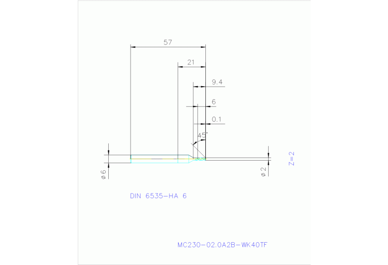 MC230-02.0A2B-WK40TF