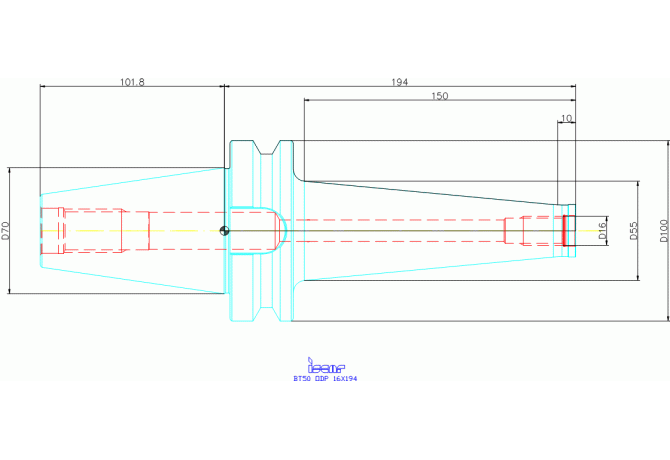 BT50 ODP 16X194