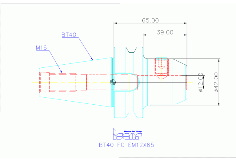 BT40 FC EM12X65