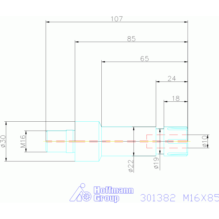 301382 M16X85