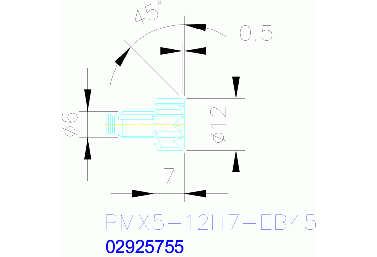 PMX5-12H7-EB45 RX2000