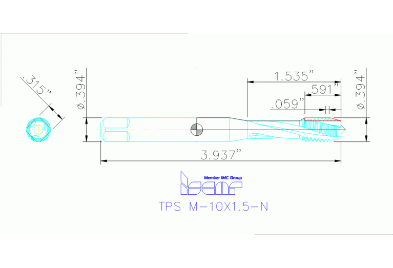 TPS M-10X1.5-N HEST