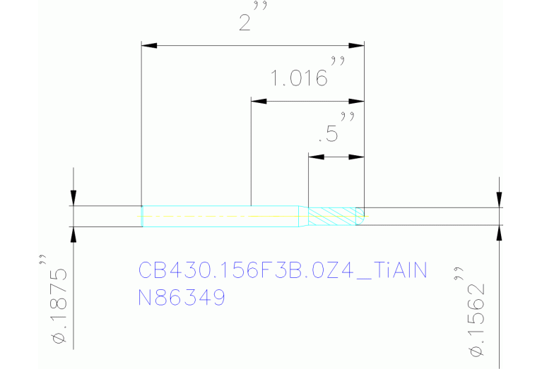 CB430.156F3B.0Z4 TIALN