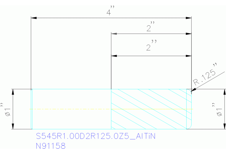 S545R1.00D2R125.0Z5 ALTIN