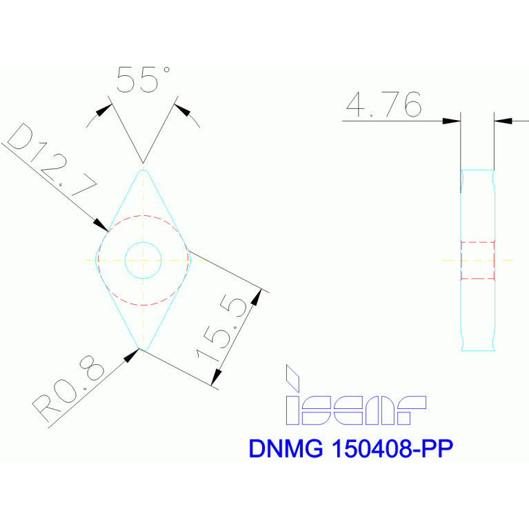 DNMG 150408-PP IC8250