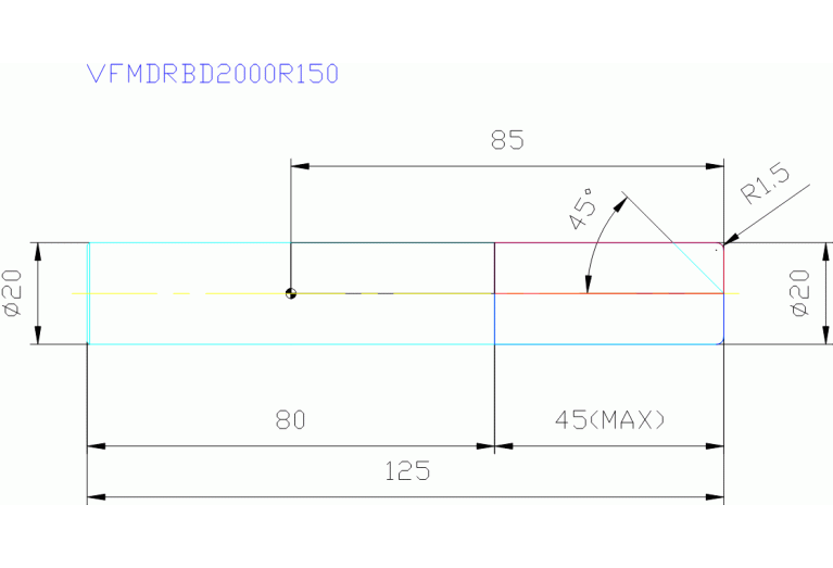 VFMDRBD2000R150