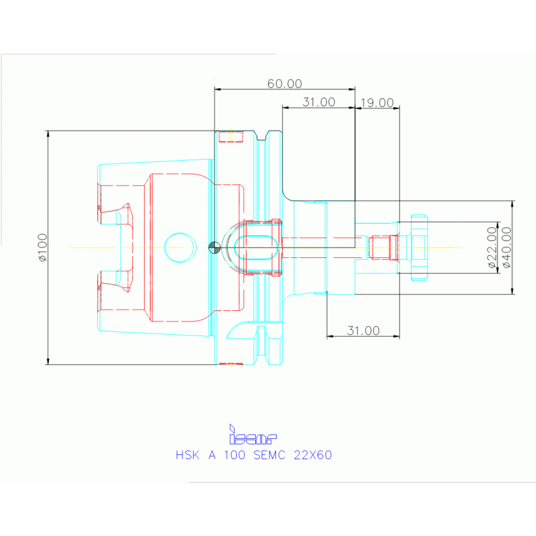 HSK A100 SEMC22X60
