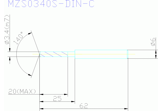 MZS0340S-DIN-C GP20M