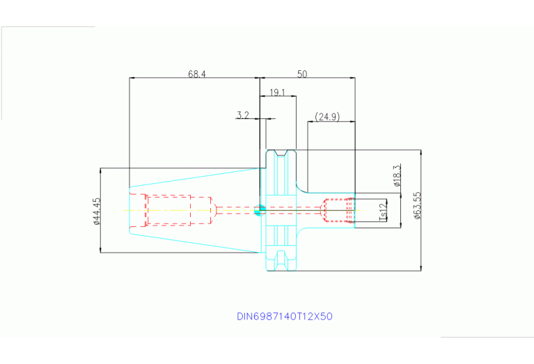 DIN6987140T12X50