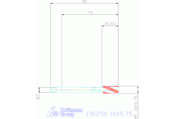 136250 10X0,75