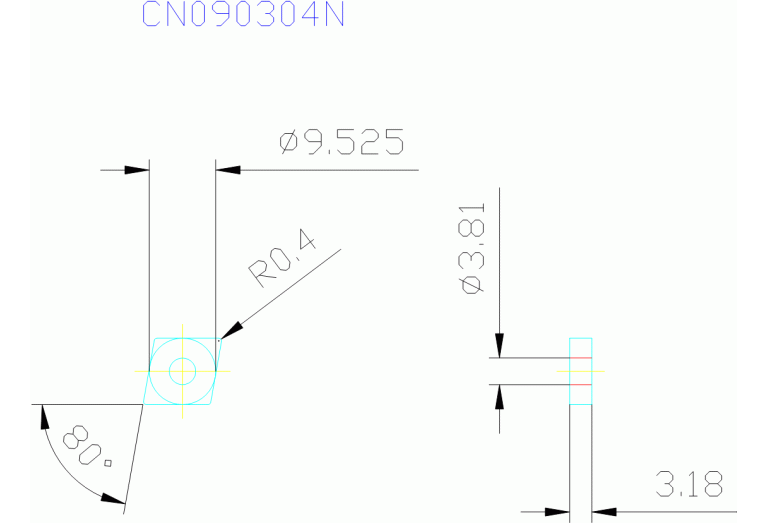 CNMG090304-LS MP9025