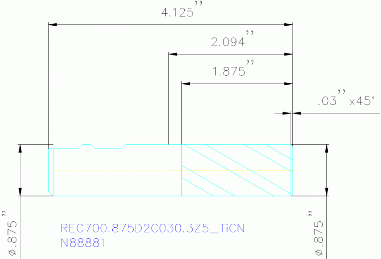 REC700.875D2C030.3Z5 TICN