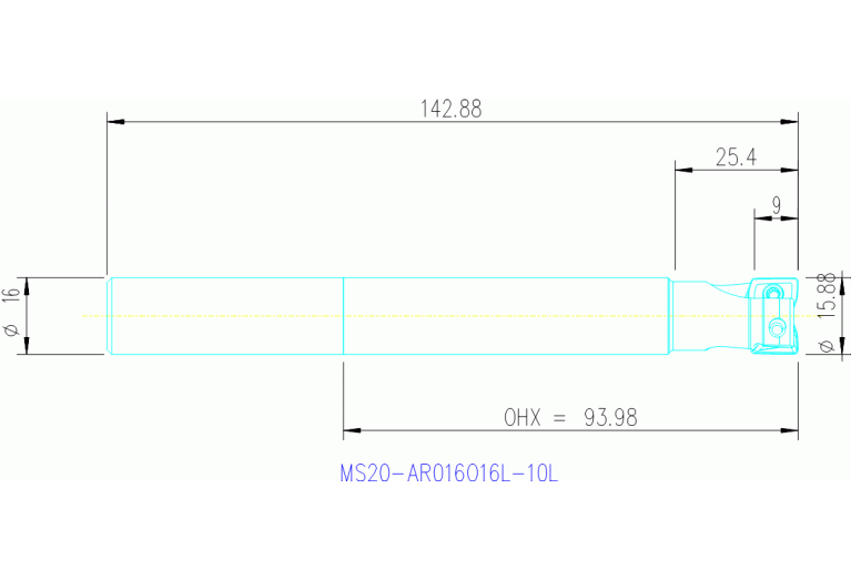 MS20-AR016O16L-10L