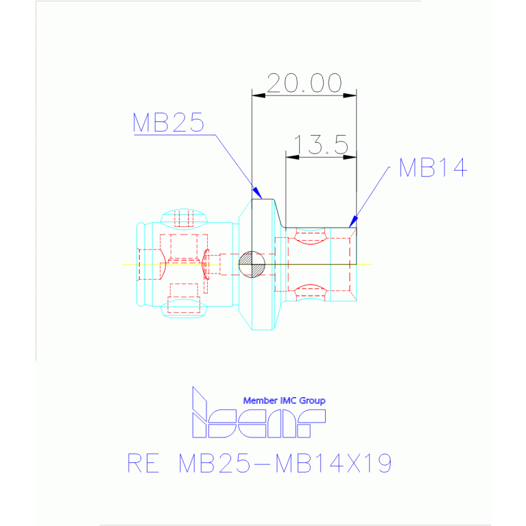RE MB25-MB14X19