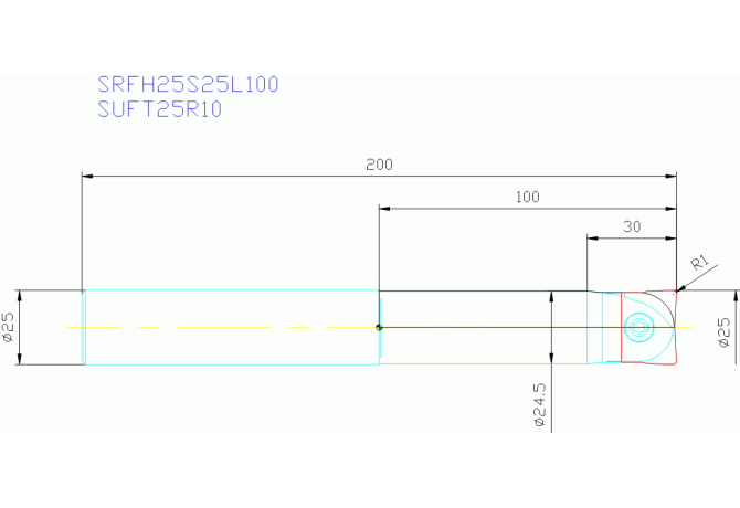SRFH25S25L100