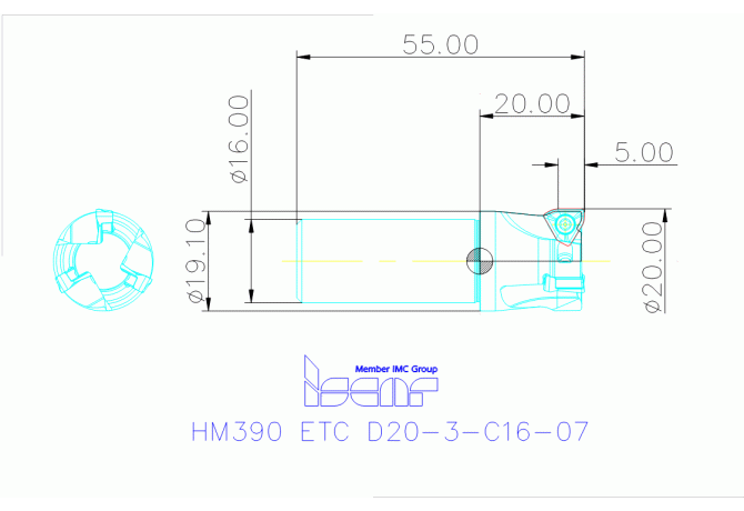 HM390 ETC D20-3-C16-07