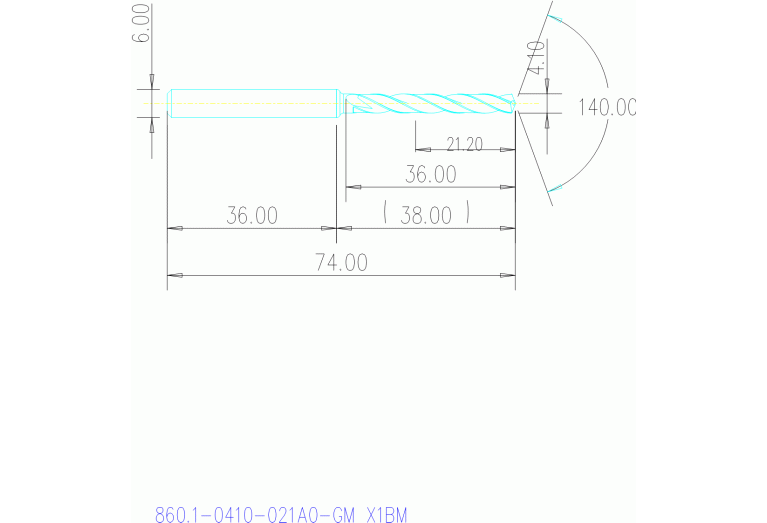 860.1-0410-021A0-GM X1BM