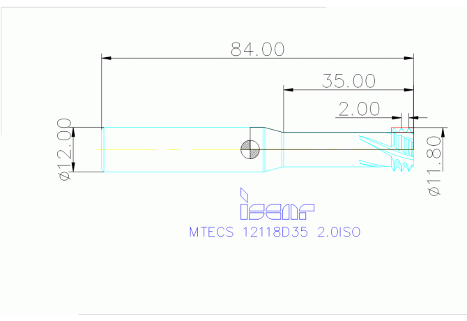 MTECS 12118D35 2.0ISO IC908