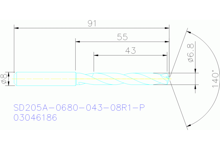 SD205A-0680-043-08R1-P