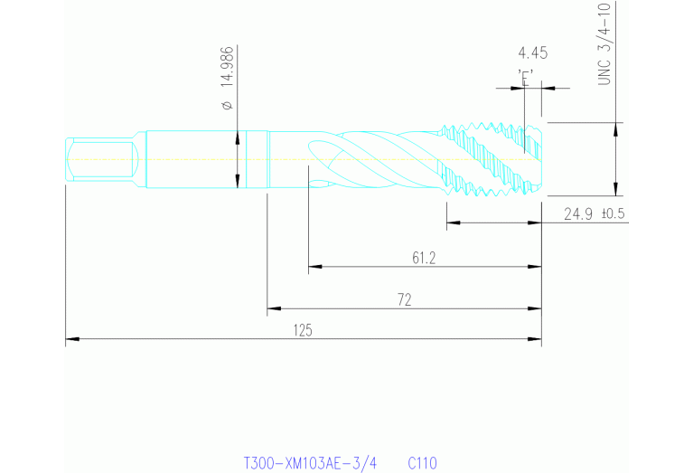 T300-XM103AE-3/4 C110