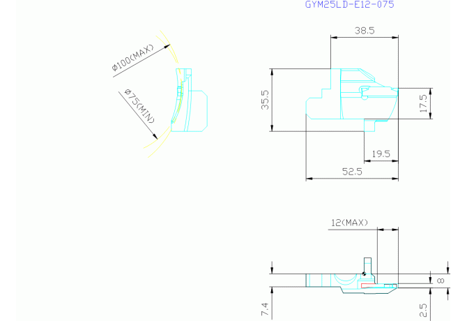 GYM25LD-E12-075