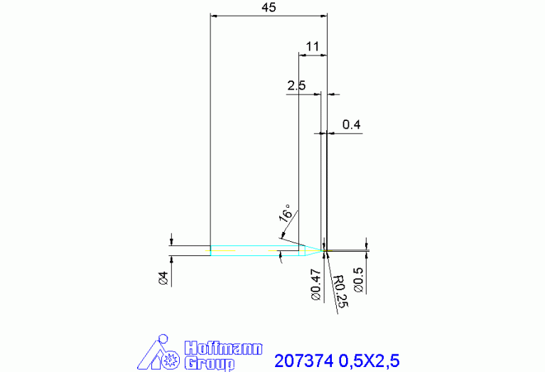 207374 0,5X2,5