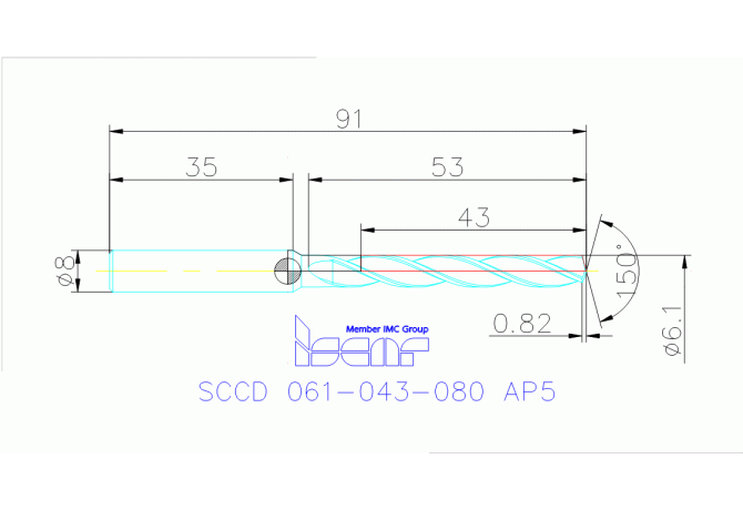 SCCD 061-043-080 AP5 IC908