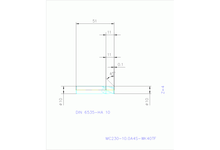 MC230-10.0A4S-WK40TF
