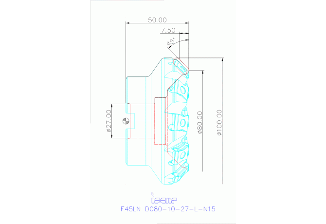 F45LN D080-10-27-L-N15