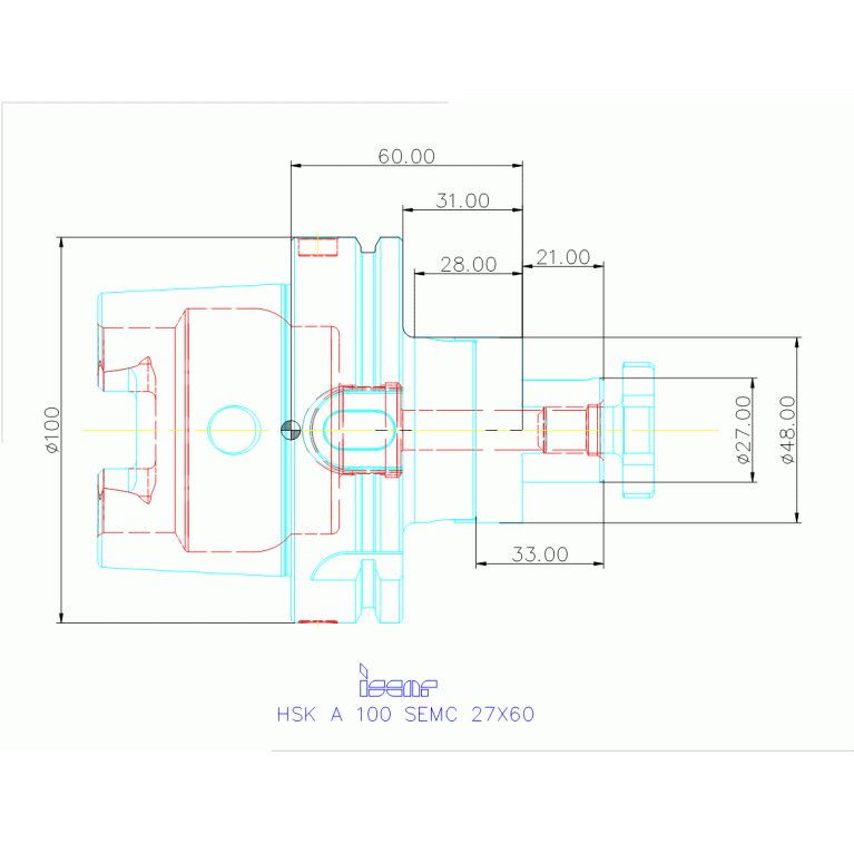 HSK A100 SEMC27X60