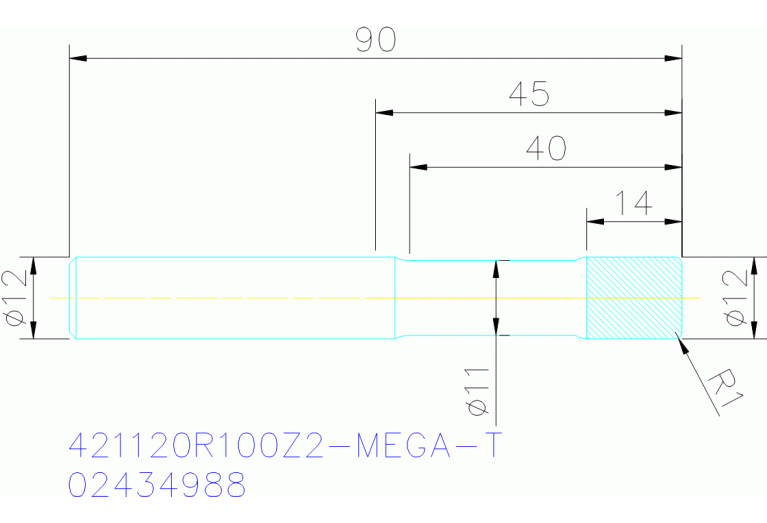 421120R100Z2-MEGA-T