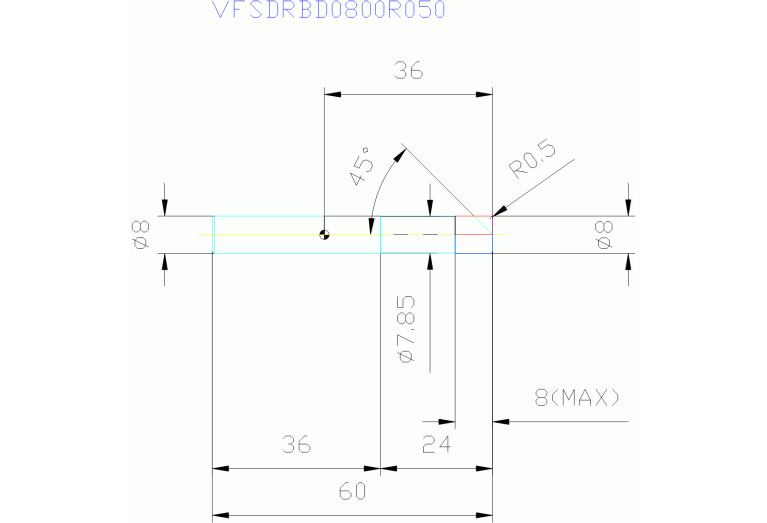 VFSDRBD0800R050