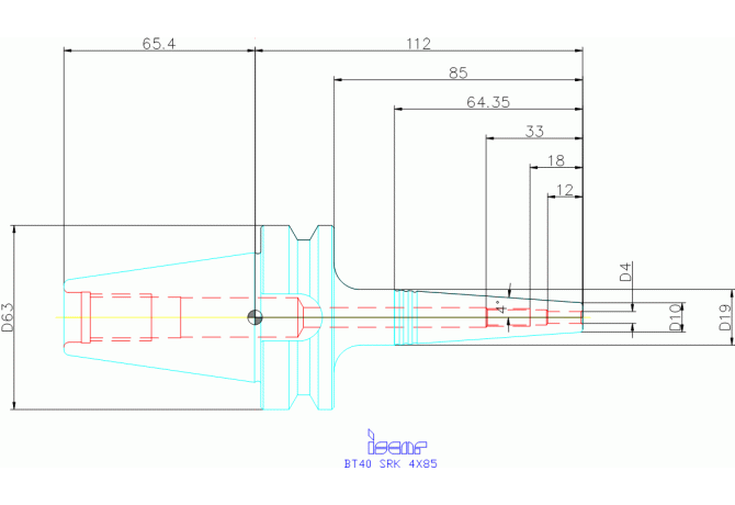 BT40 SRK 4X85