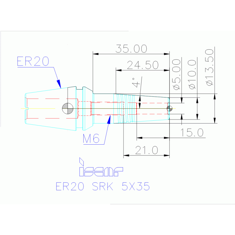 ER20 SRK 5X35