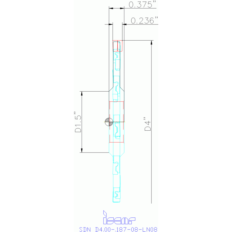 SDN D4.00-.187-08-LN08