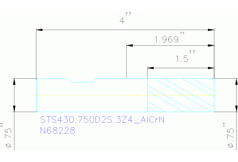 STS430.750D2S.3Z4 ALCRN