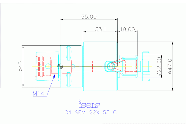 C4 SEM22X55 C