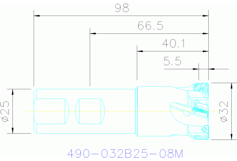 490-032B25-08M