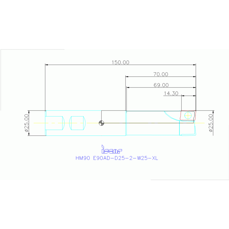 HM90 E90AD-D25-2-W25-XL