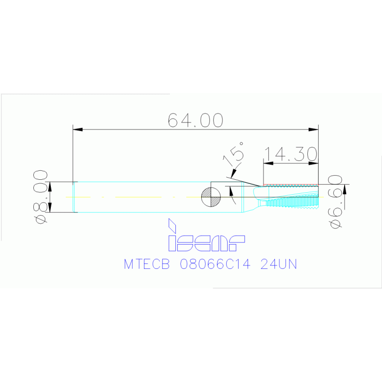 MTECB 08066C14 24UN IC908