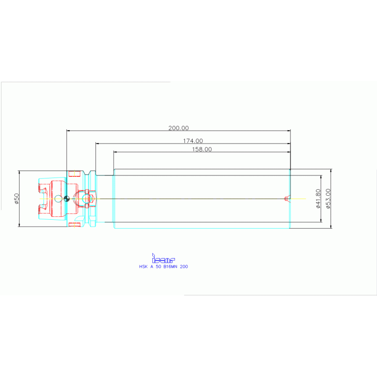 HSK A50 B16MN 200