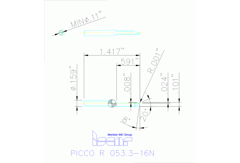 PICCO R 053.3-16N IC908