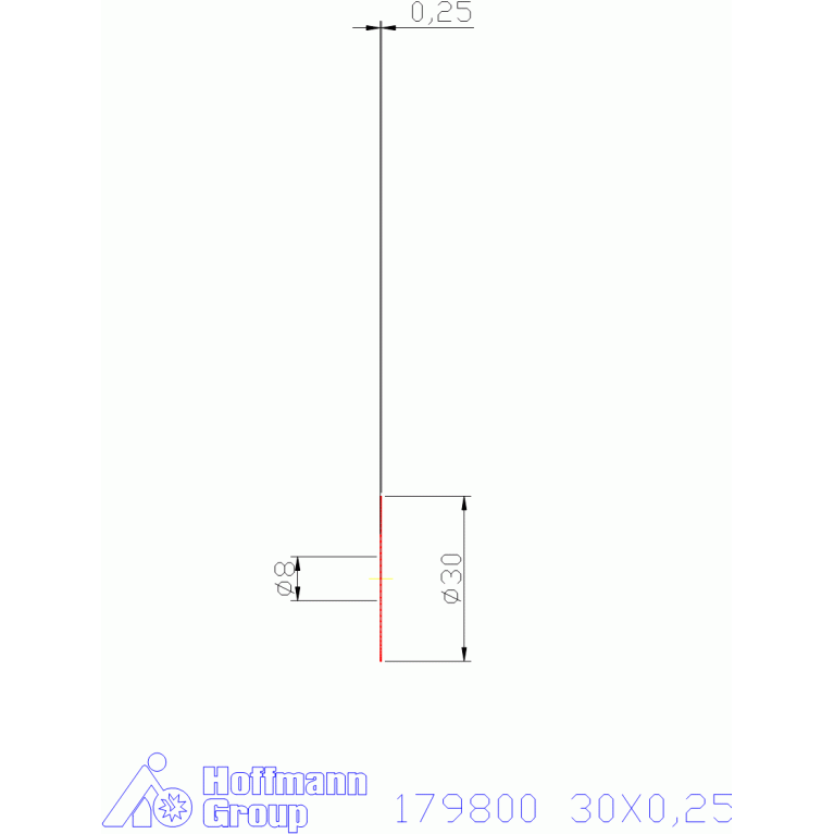 179800 30X0,25